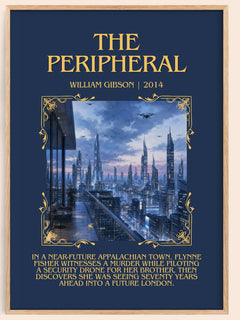 The Peripheral Minimalist Book Poster by William Gibson – image 1