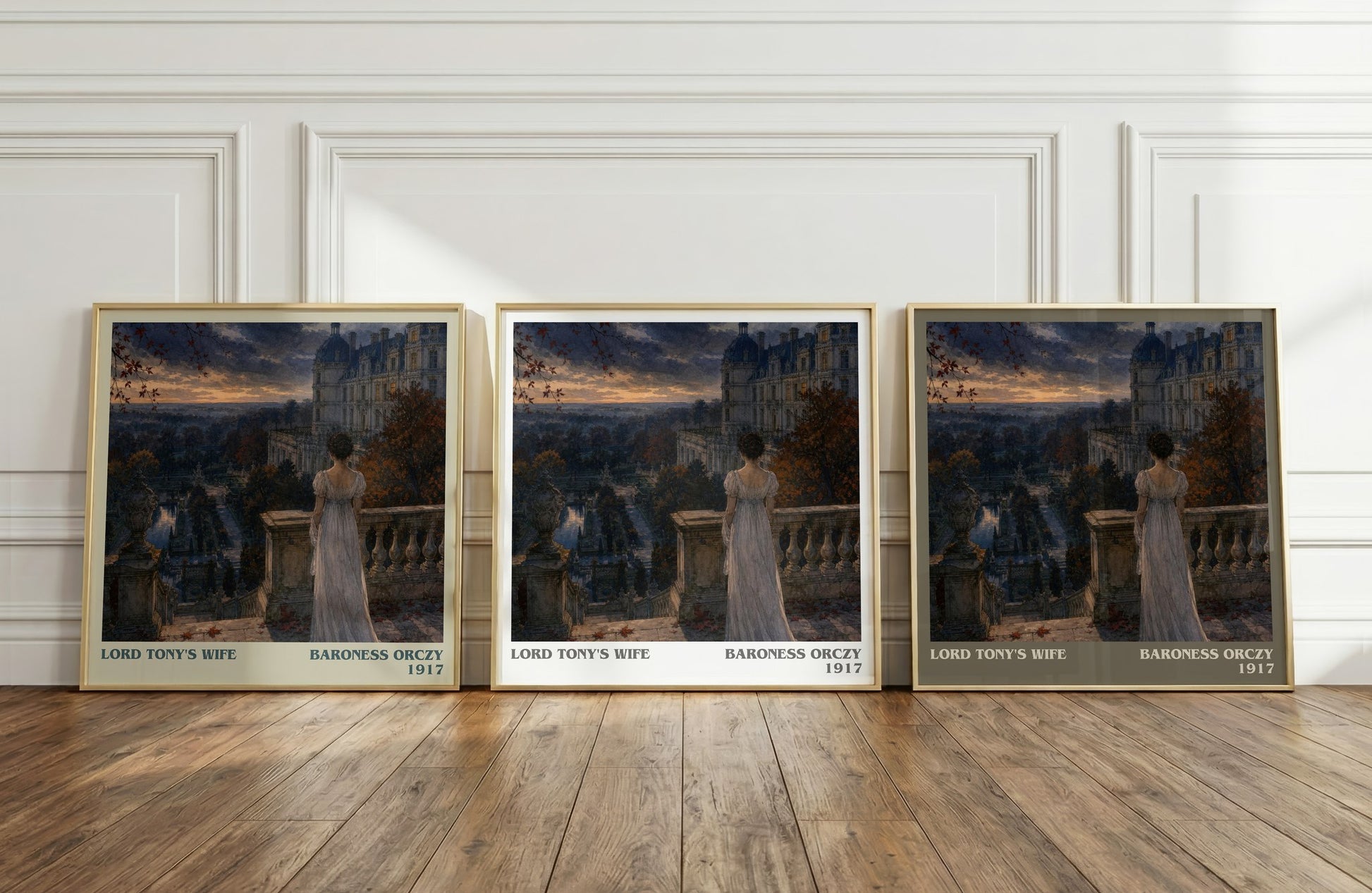 Lord Tony'S Wife literary art print colour and style options – Baroness Orczy book art