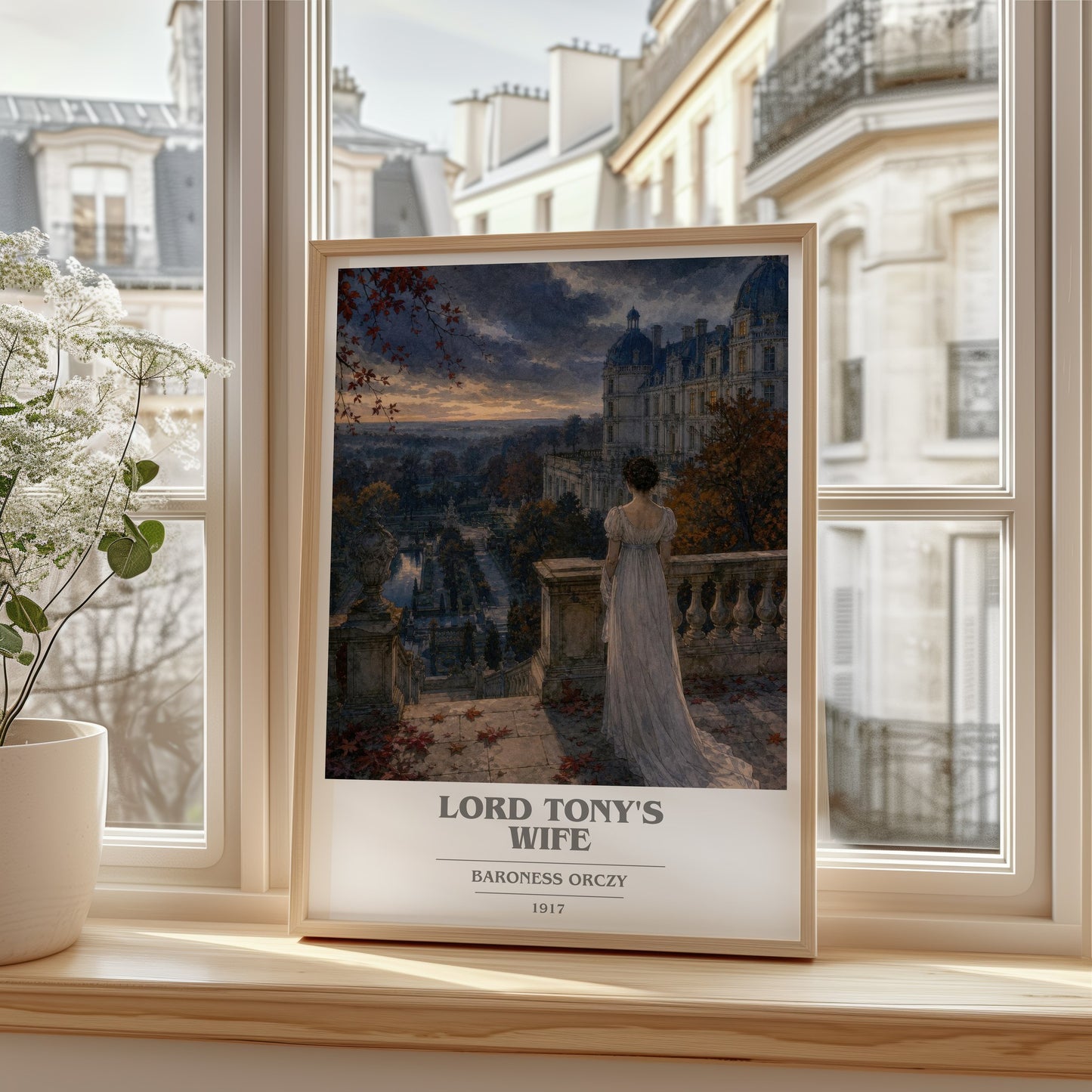 Lord Tony'S Wife book cover poster colour and style options – Baroness Orczy book art