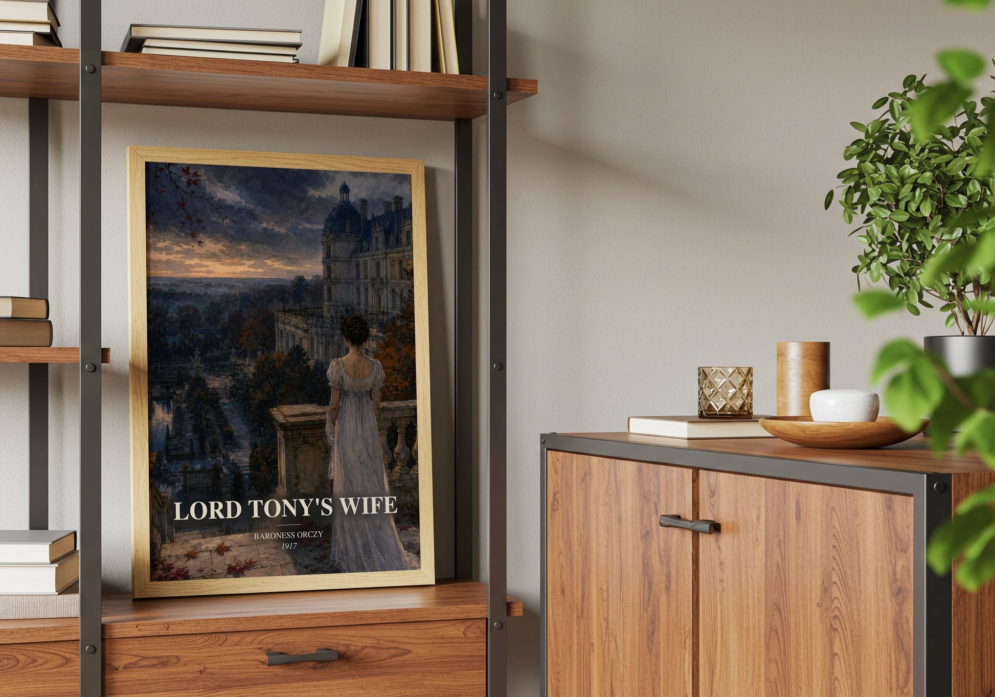 Lord Tony'S Wife book watercolour illustration paper finish options – matte satin gloss