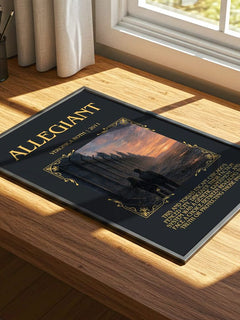 Allegiant Minimalist Book Poster by Veronica Roth – image 4