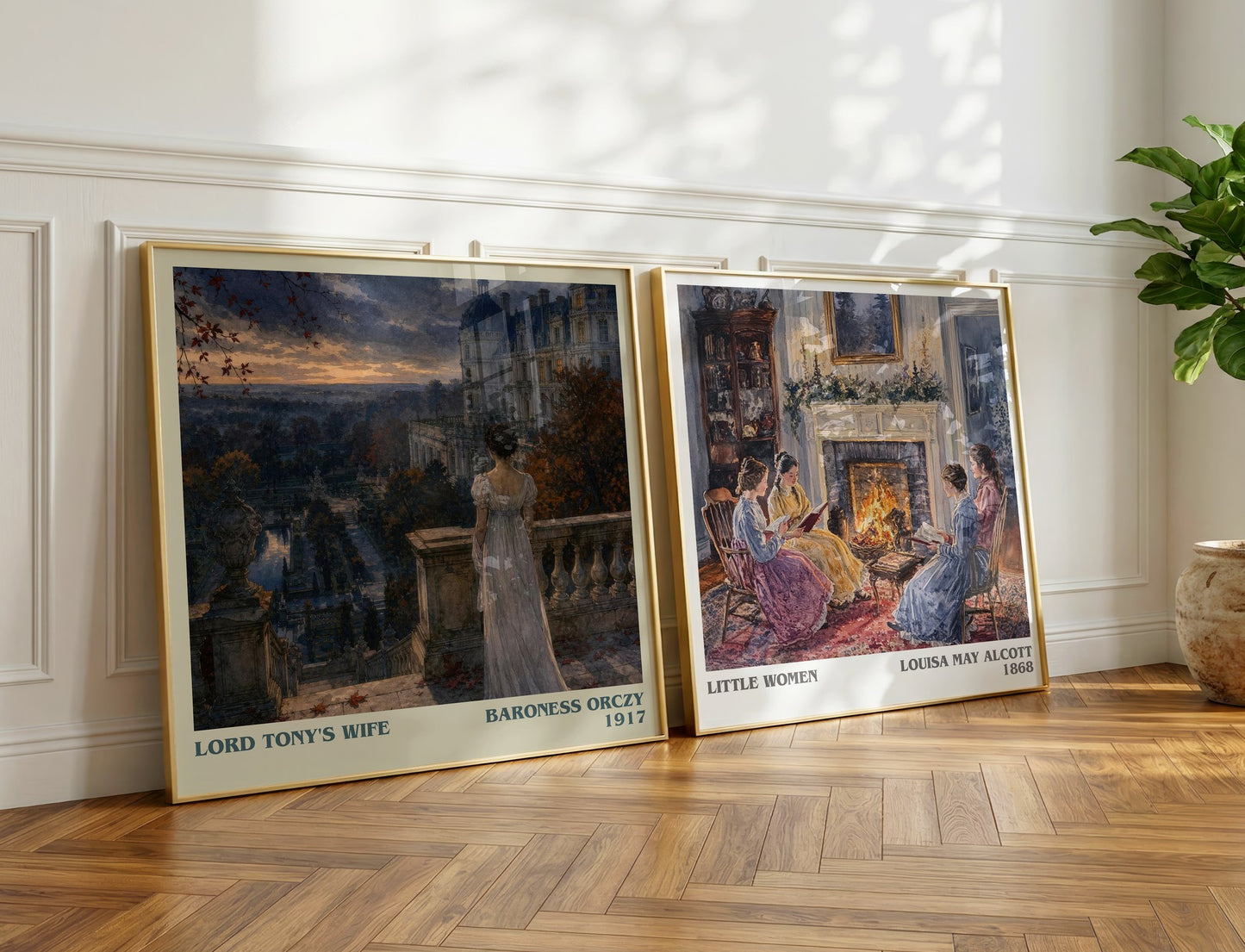 Lord Tony'S Wife literary print on bookshelf – Baroness Orczy fan gift