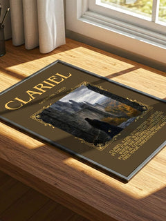 Clariel Minimalist Book Poster by Garth Nix – image 4