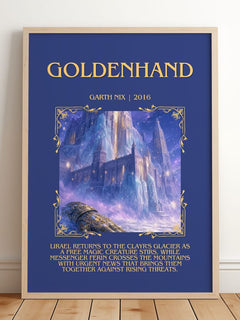 Goldenhand Minimalist Book Poster by Garth Nix – image 2
