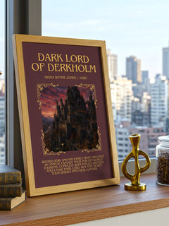 Dark Lord of Derkholm Minimalist Book Poster by Diana Wynne Jones – image 3