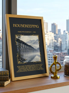 Housekeeping Minimalist Book Poster by Marilynne Robinson – image 3