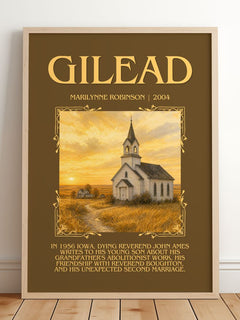 Gilead Minimalist Book Poster by Marilynne Robinson – image 2