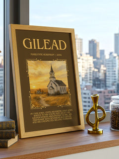 Gilead Minimalist Book Poster by Marilynne Robinson – image 3