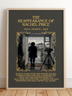 Reappearance of Rachel Price Minimalist Book Poster by Holly Jackson – image 2
