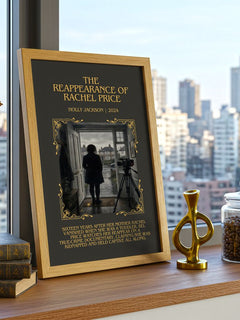 Reappearance of Rachel Price Minimalist Book Poster by Holly Jackson – image 3