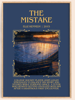 The Mistake Minimalist Book Poster by Elle Kennedy – image 1