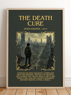The Death Cure Minimalist Book Poster by James Dashner – image 2