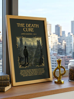 The Death Cure Minimalist Book Poster by James Dashner – image 3