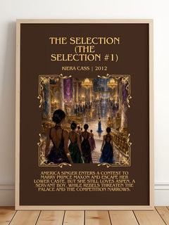 The Selection (The Selection #1) Minimalist Book Poster by Kiera Cass – image 2