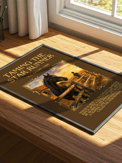 Taming the Star Runner Minimalist Book Poster by S. E. Hinton – image 4