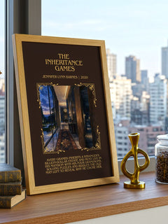 The Inheritance Games Minimalist Book Poster by Jennifer Lynn Barnes – image 3
