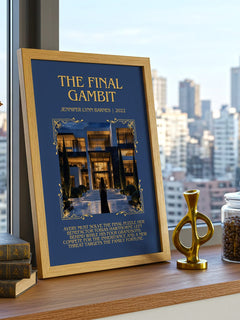 The Final Gambit Minimalist Book Poster by Jennifer Lynn Barnes – image 3