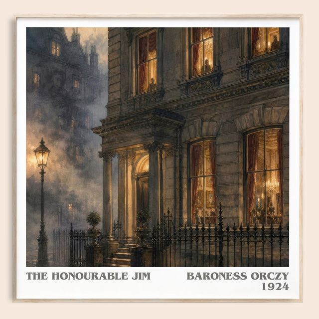 The Honourable Jim Literary Art Print by Baroness Orczy