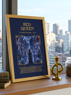 Red Queen Minimalist Book Poster by Victoria Aveyard – image 3
