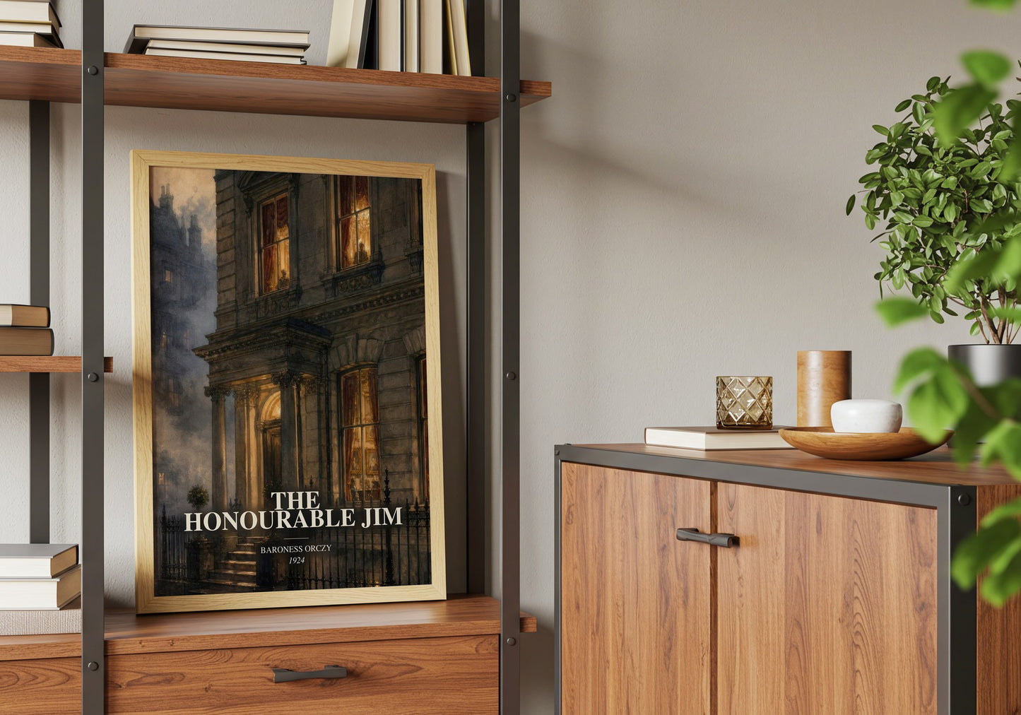 The Honourable Jim book watercolour illustration paper finish options – matte satin gloss