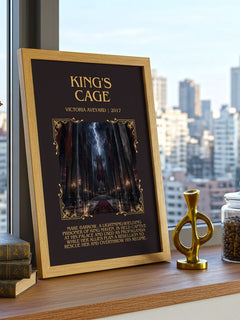 King's Cage Minimalist Book Poster by Victoria Aveyard – image 3