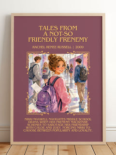Tales from a Not-So Friendly Frenemy Minimalist Book Poster – R. – image 2