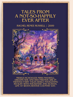 Tales from a Not-So-Happily Ever After Minimalist Book Poster – R. – image 1
