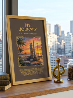My Journey Minimalist Book Poster by A. P. J. Abdul Kalam – image 3