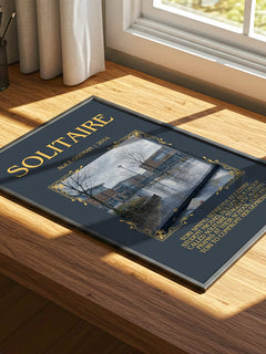 Solitaire Minimalist Book Poster by Alice Oseman – image 4