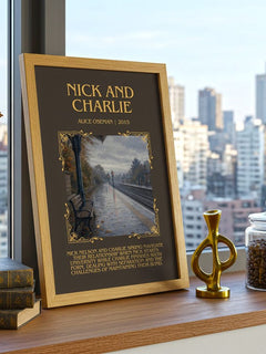 Nick and Charlie Minimalist Book Poster by Alice Oseman – image 3