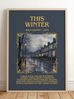 This Winter Minimalist Book Poster by Alice Oseman – image 2