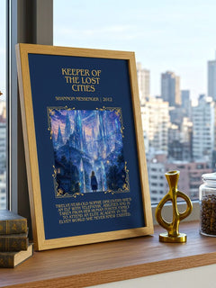 Keeper of the Lost Cities Minimalist Book Poster by Shannon Messenger – image 3