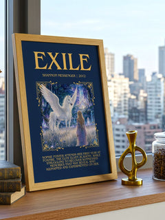 Exile Minimalist Book Poster by Shannon Messenger – image 3