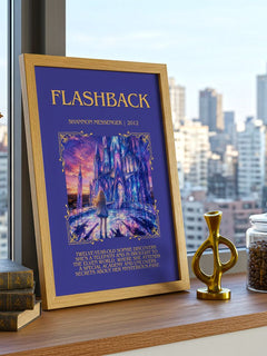 Flashback Minimalist Book Poster by Shannon Messenger – image 3