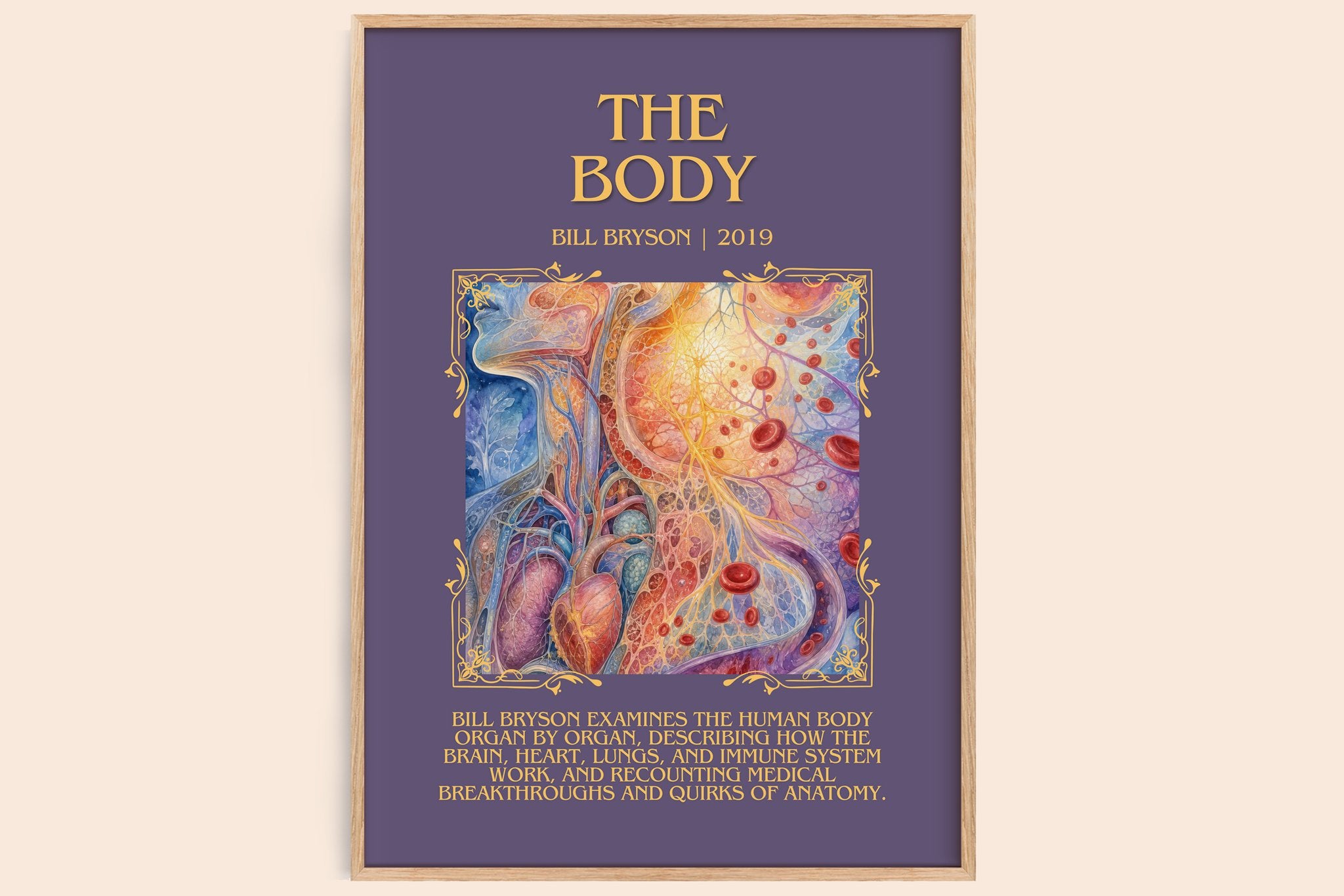 The Body Minimalist Book Poster by Bill Bryson