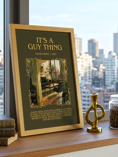 It's a guy thing Minimalist Book Poster by David Deida – image 3