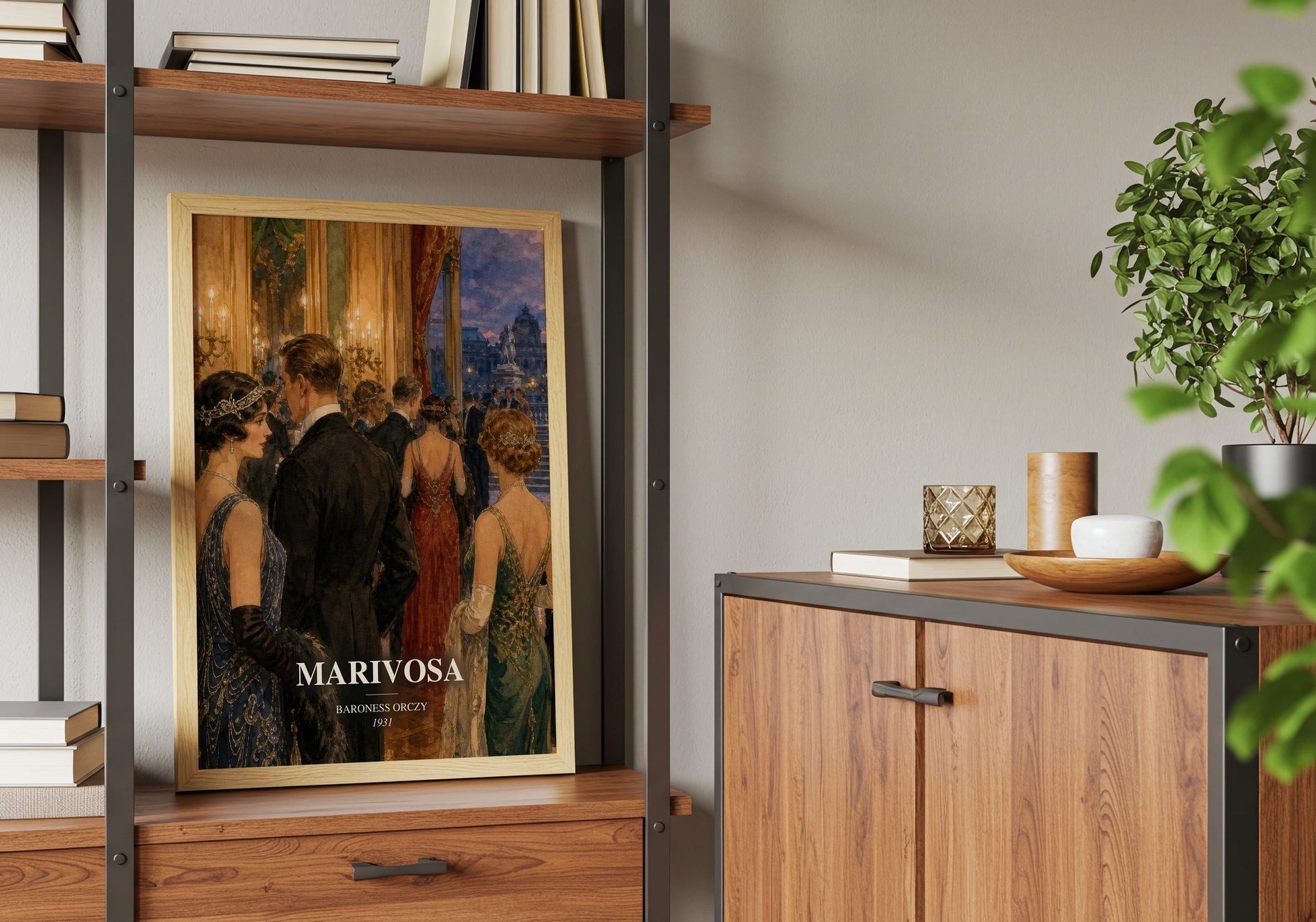 Marivosa book watercolour illustration paper finish options – matte satin gloss
