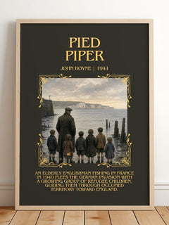Pied Piper Minimalist Book Poster by John Boyne – image 2