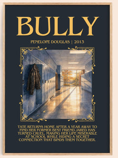 Bully Minimalist Book Poster by Penelope Douglas – image 1