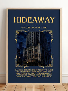Hideaway Minimalist Book Poster by Penelope Douglas – image 2