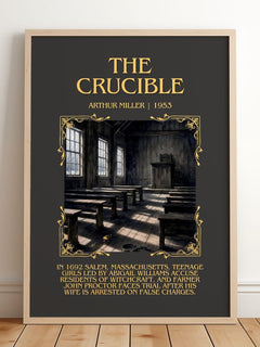The Crucible Minimalist Book Poster by Arthur Miller – image 2