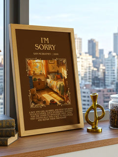 I'm Sorry Minimalist Book Poster by Sam McBratney – image 3