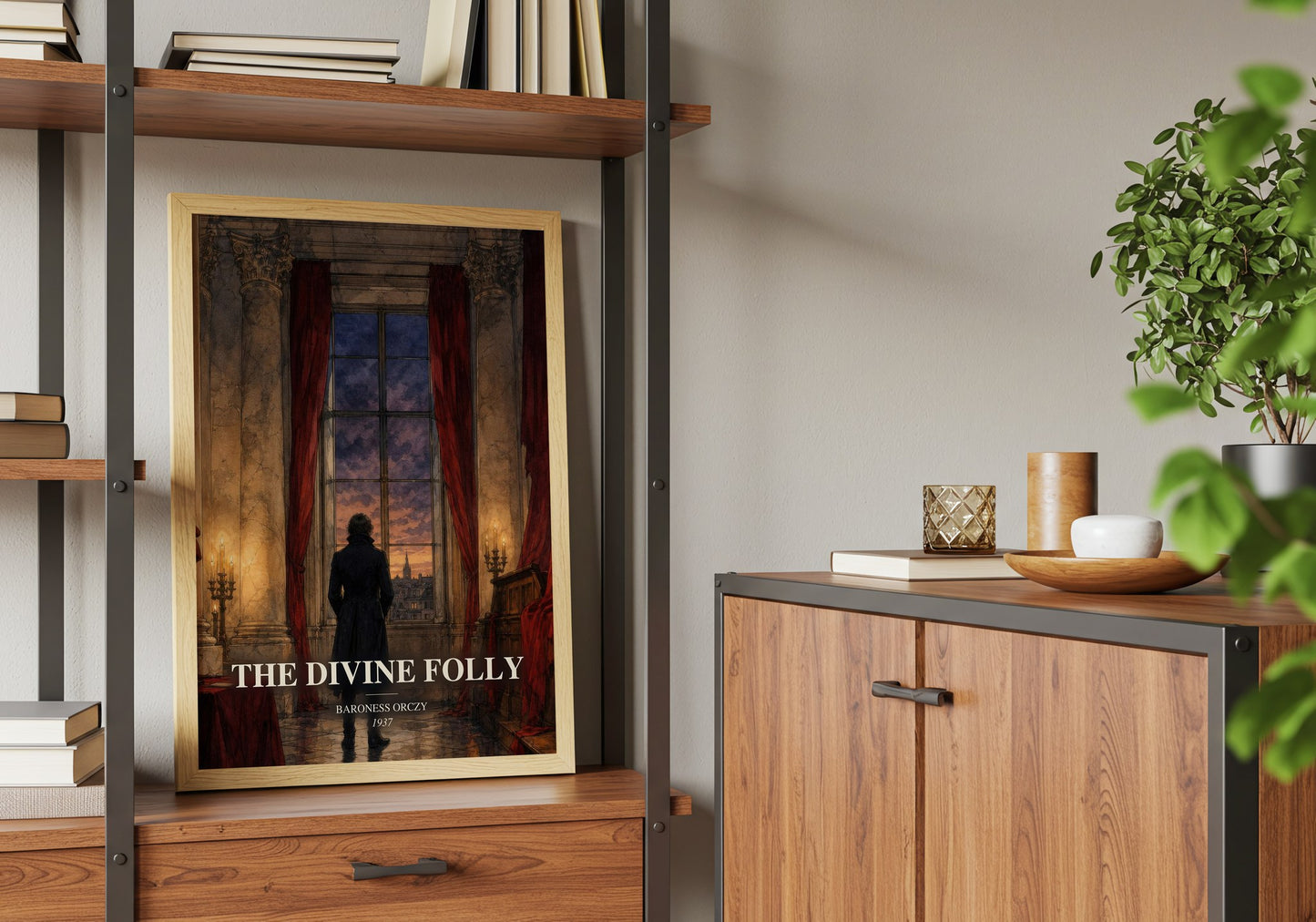 The Divine Folly book watercolour illustration paper finish options – matte satin gloss