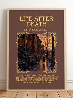 Life After Death Minimalist Book Poster by Sister Souljah – image 2