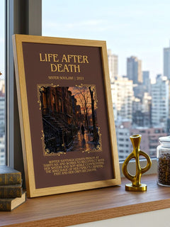 Life After Death Minimalist Book Poster by Sister Souljah – image 3