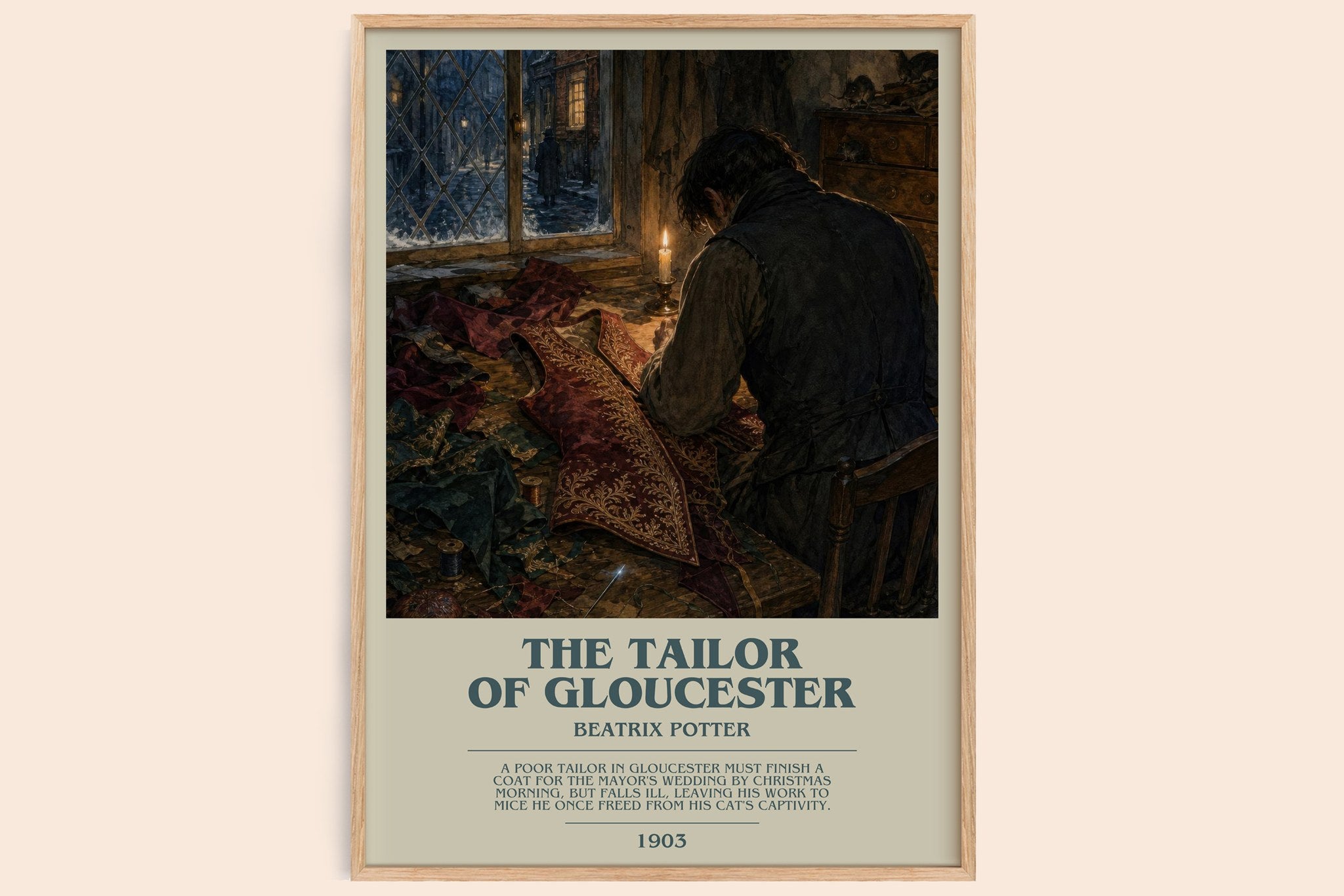 The Tailor Of Gloucester Bookish Wall Art by Beatrix Potter
