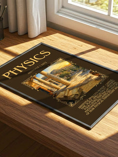Physics Minimalist Book Poster by Aristotle – image 4