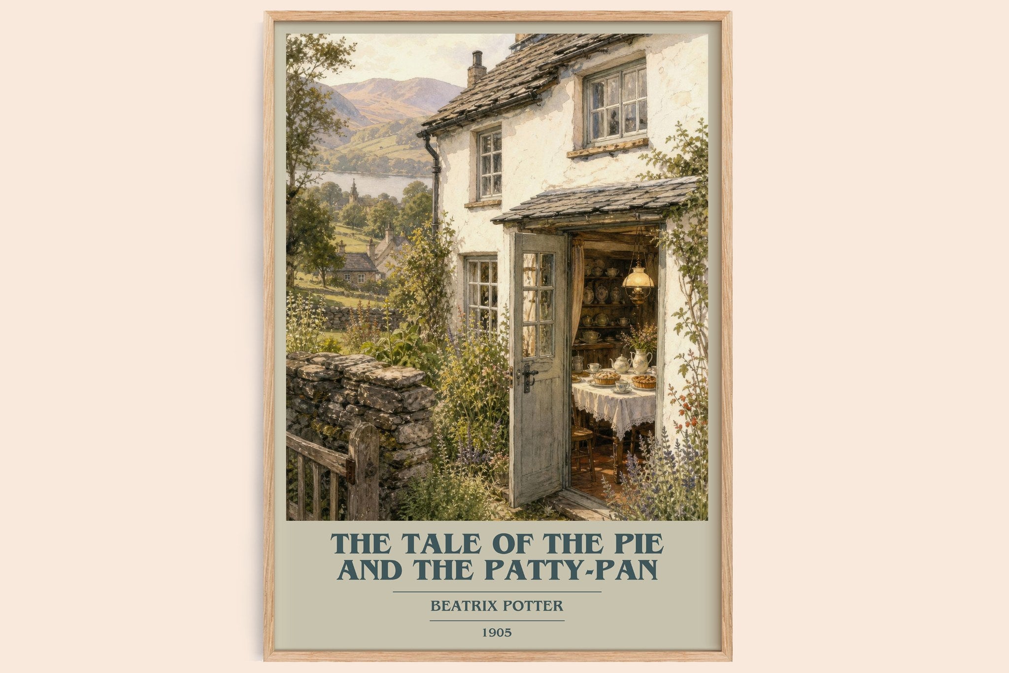 Tale Of The Pie And The Patty-Pan Book Cover Poster by Beatrix Potter