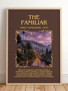 The familiar Minimalist Book Poster by Mark Z. Danielewski – image 2