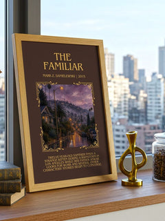 The familiar Minimalist Book Poster by Mark Z. Danielewski – image 3